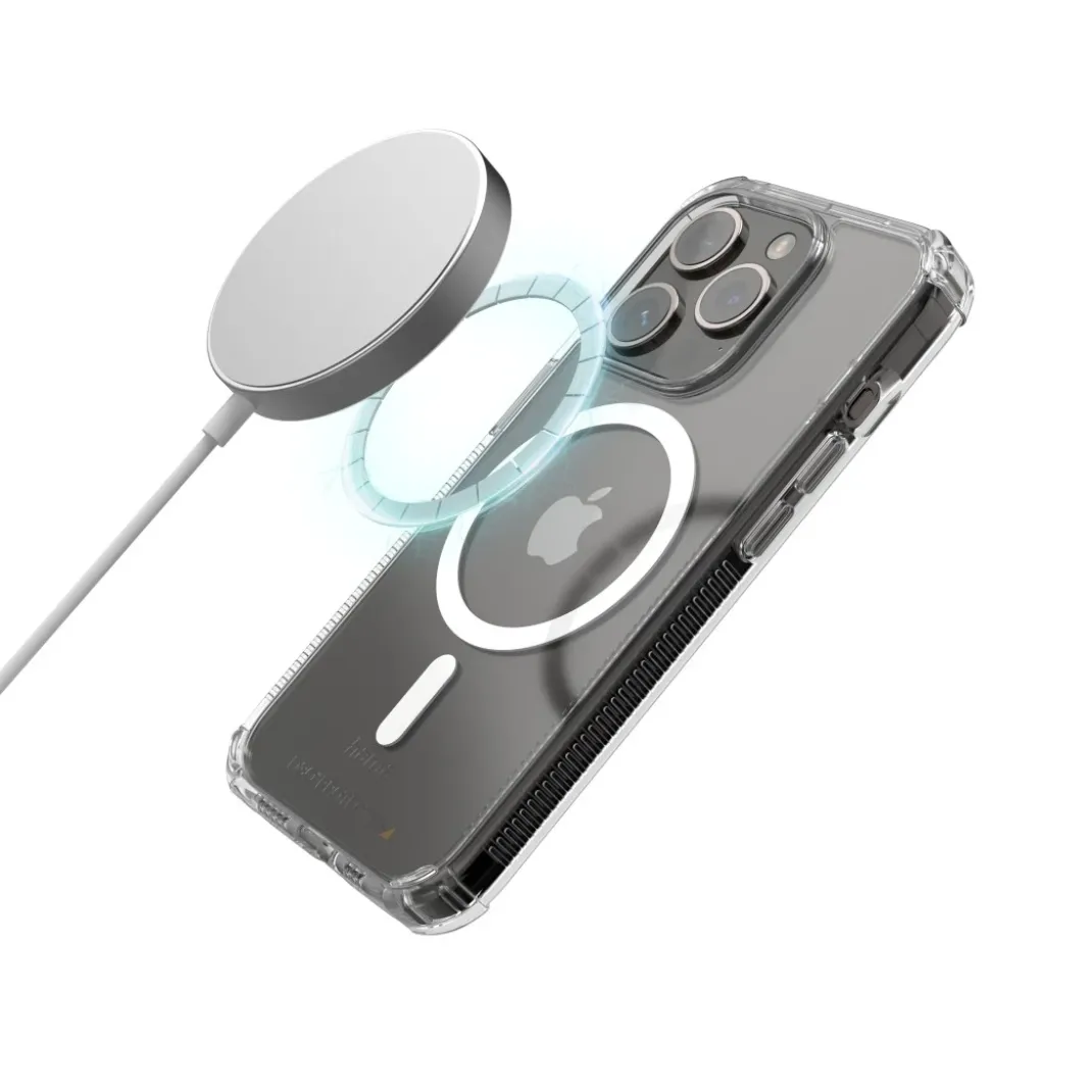 Handyhülle "Extreme Protect" für Apple iPhone 16, magnetisch, durchsichtig