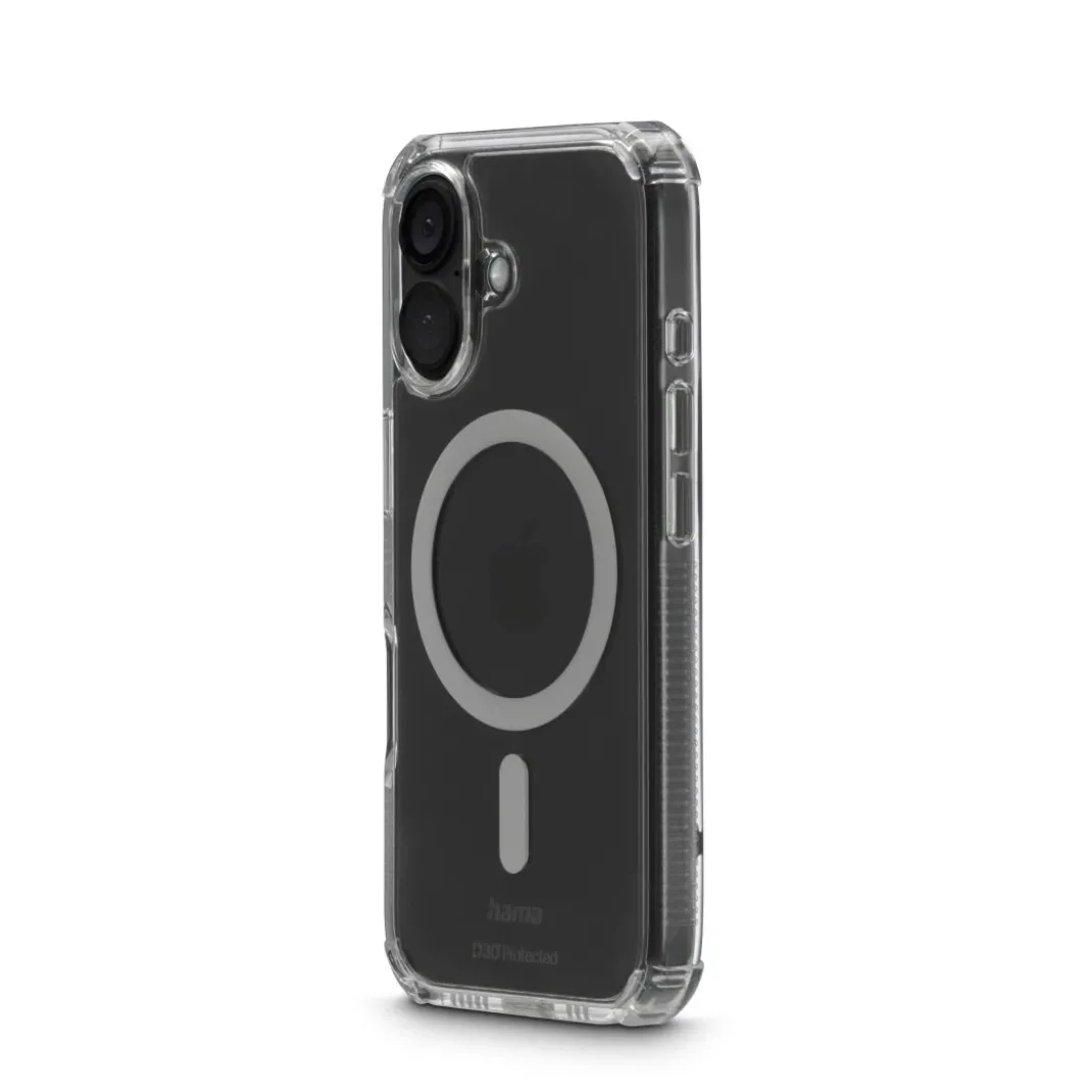 Handyhülle "Extreme Protect" für Apple iPhone 16, magnetisch, durchsichtig