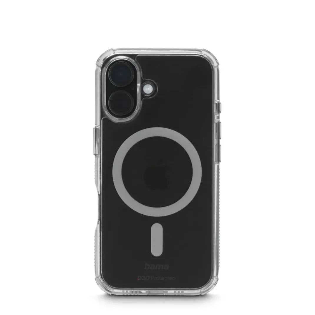 Handyhülle "Extreme Protect" für Apple iPhone 16, magnetisch, durchsichtig