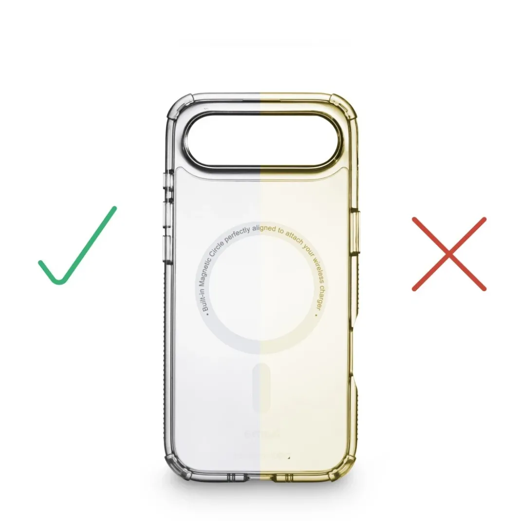 Handyhülle "Extreme Protect" für iPhone Air, magnetisch, durchsichtig