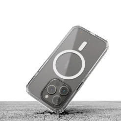 Handyhülle "Extreme Protect" f. iPhone 16 Pro Max, magnetisch, durchsichtig