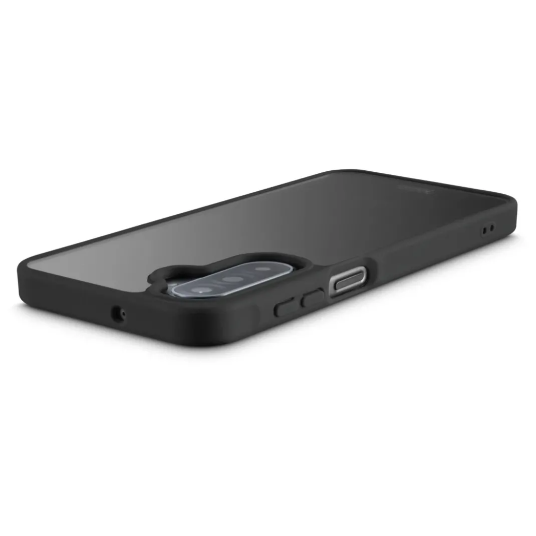 Handyhülle "Frame Protect" für Galaxy A17/A17 5G, durchsichtig, Schwarz