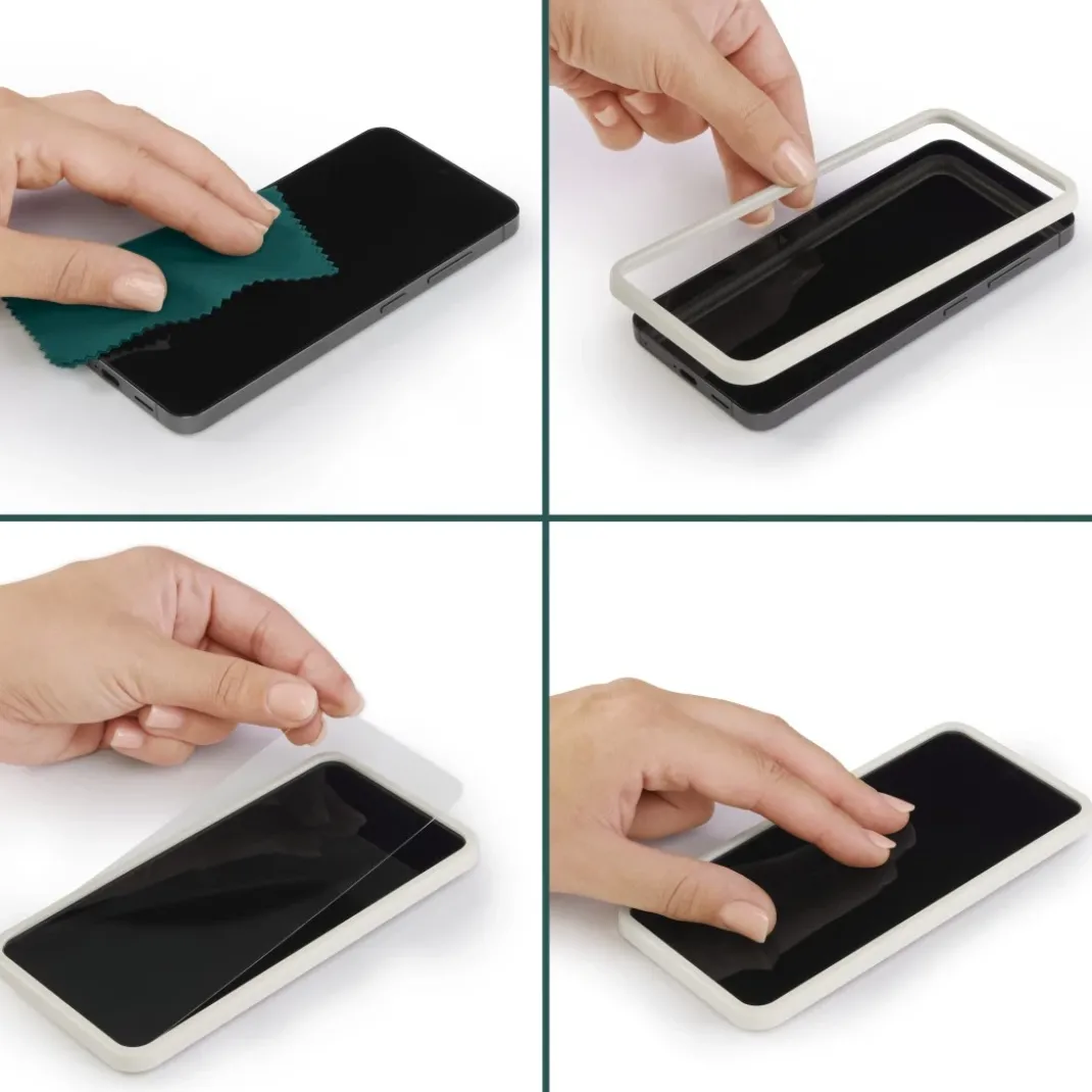 Handy-Schutzglas "Clear Protect" für Samsung Galaxy A36 5G, Montagehilfe