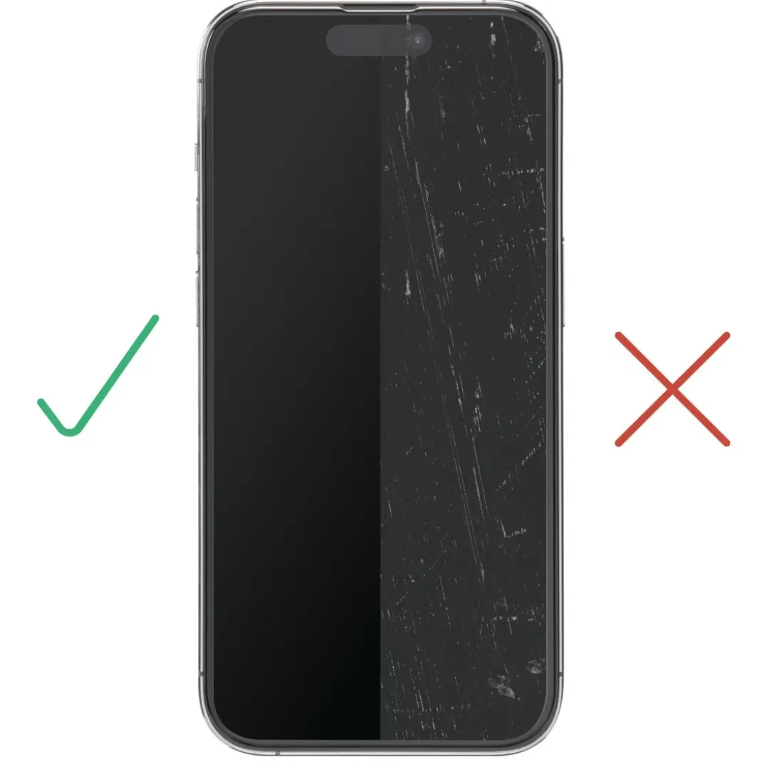 Handy-Schutzglas "Clear Protect" für Apple iPhone 17 Pro, Montagehilfe