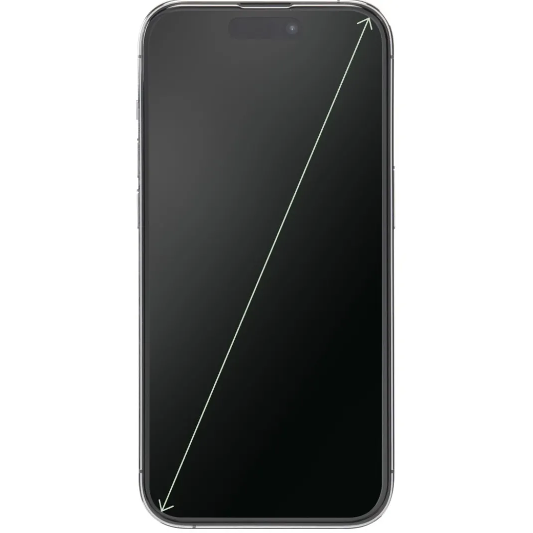 Handy-Schutzglas "Extreme Protect" für Apple iPhone 15, Montagehilfe