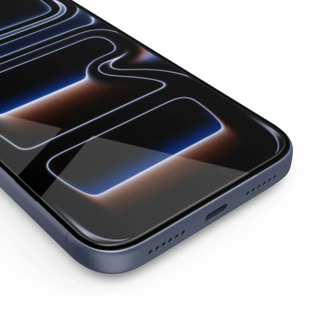 Handy-Schutzglas "Super Hybrid" für Apple iPhone 17 Pro Max, Montagehilfe
