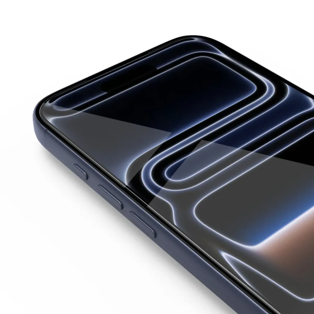 Handy-Schutzglas "Super Hybrid" für Apple iPhone 17 Pro Max, Montagehilfe