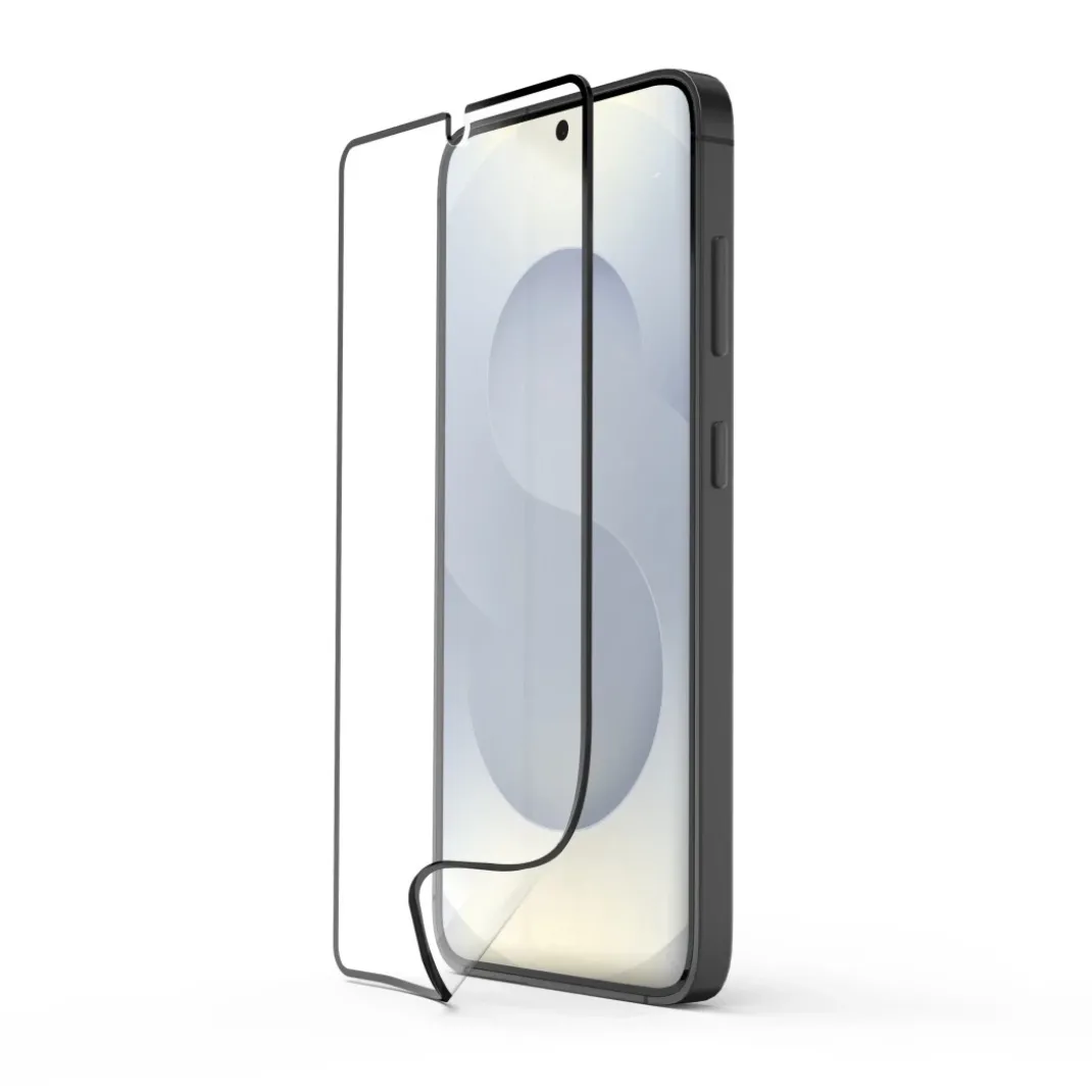 Handy-Schutzglas "Super Hybrid" für Samsung Galaxy S26, Montagehilfe