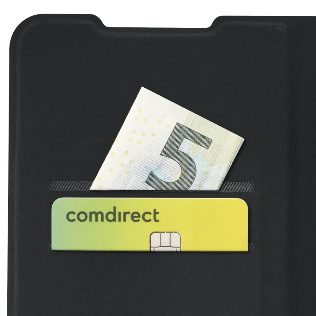 Handytasche "Daily Protect" für Samsung Galaxy S25 Edge, Schwarz