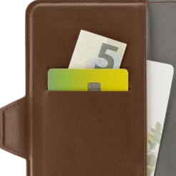 Handytasche, Universal, Eco, für Handygröße 7,5 x 15,3 cm, Braun