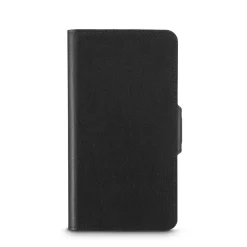 Handytasche, Universal, für Handygröße 7,5 x 15,3 cm, 3 Fächer, Schwarz