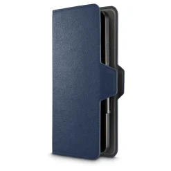 Handytasche, Universal, für Handygröße 8,0 x 17,0 cm, 3 Fächer, Blau