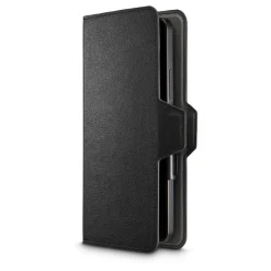 Handytasche, Universal, für Handygröße 8,0 x 17,0 cm, 3 Fächer, Schwarz