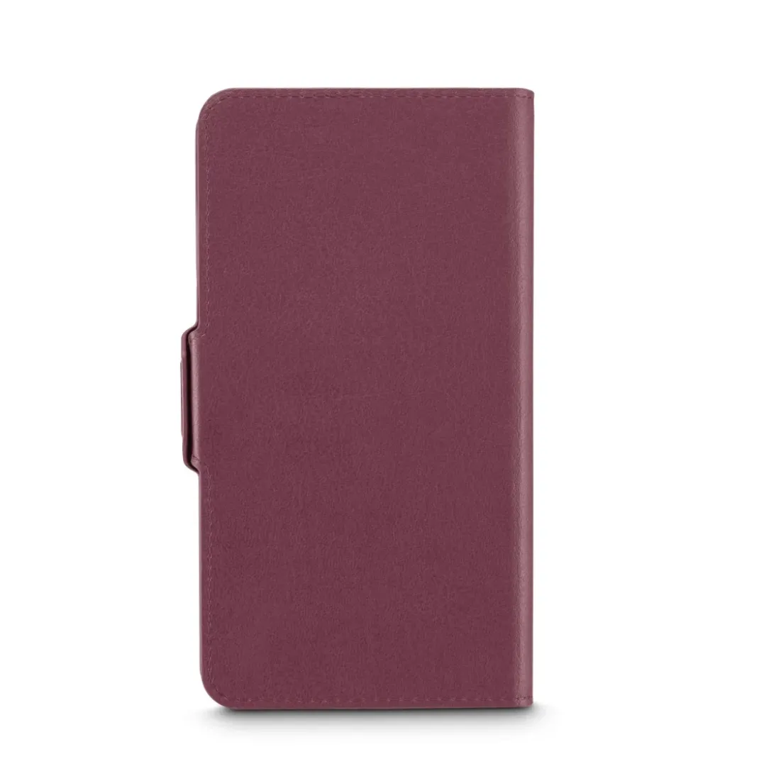 Handytasche, Universal, für Handygröße 7,5 x 15,3 cm, 3 Fächer, Rot