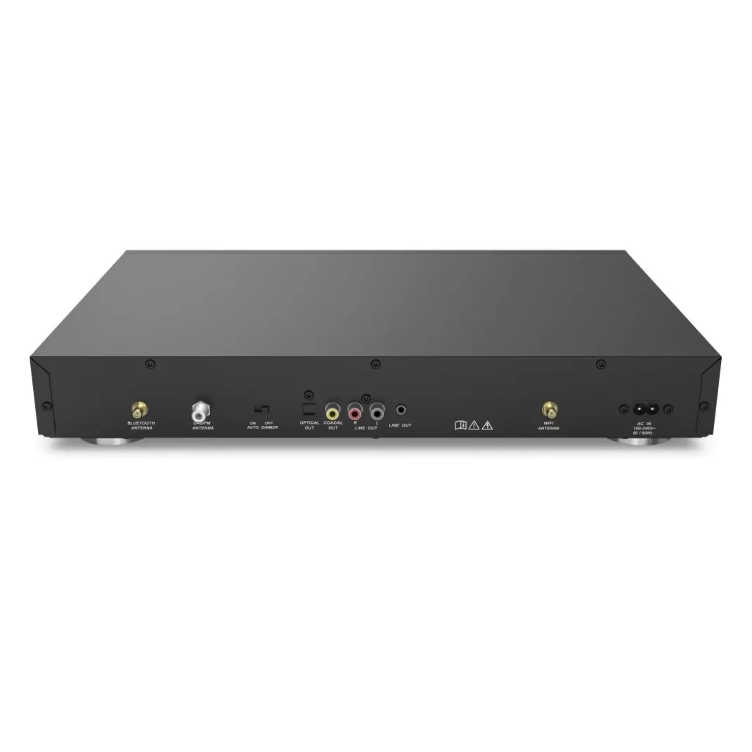 HiFi-Tuner "DIT2105", DAB+ / Internetradio / Bluetooth® RX/TX, App, Schwarz