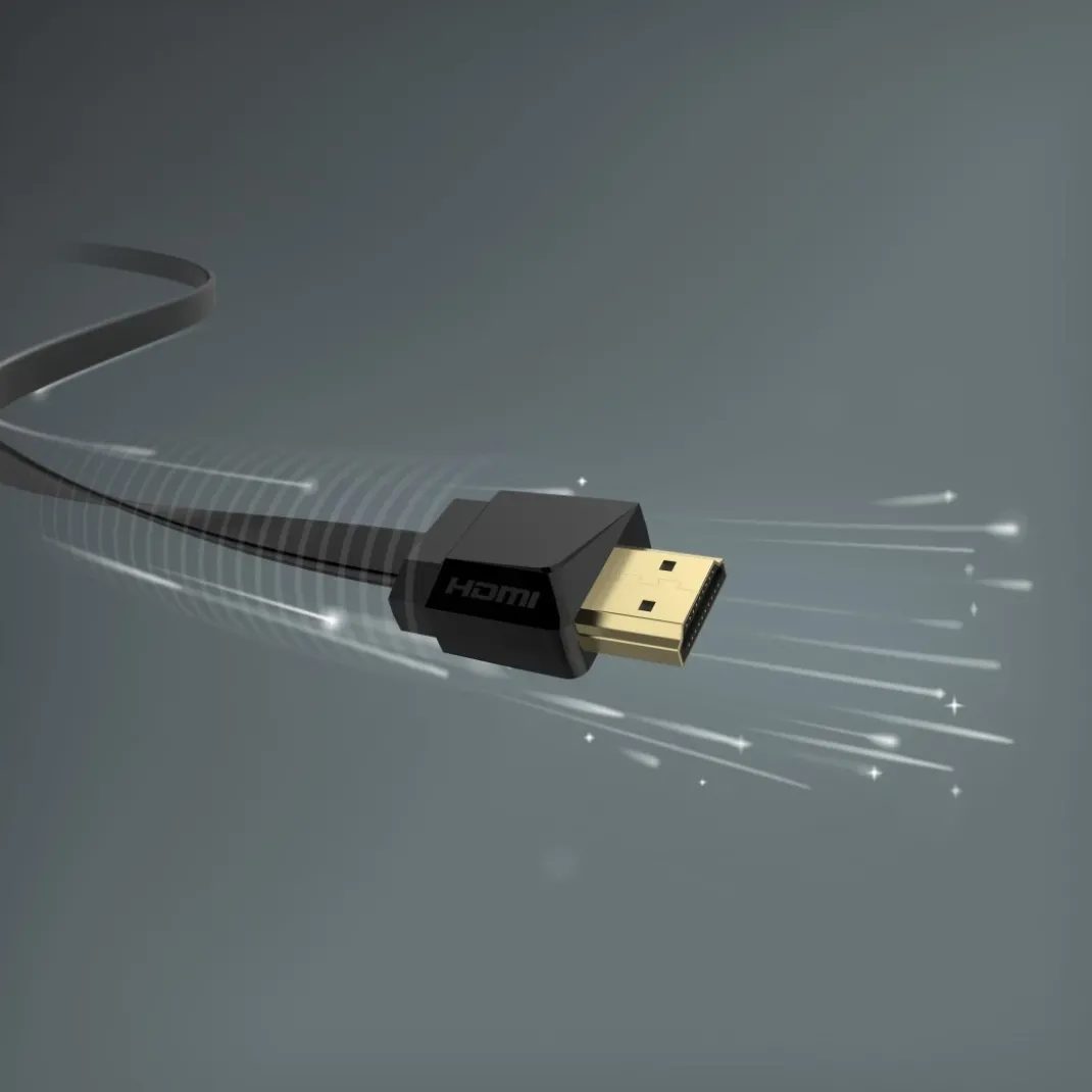High Speed HDMI™-Kabel "Flexi-Slim", 4K, Stecker - Stecker, Ethernet, 1,5 m