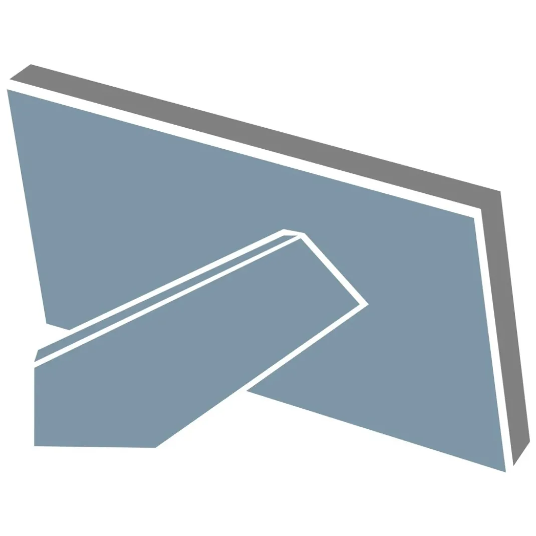 Holzrahmen "Waves", Taupe, 20 x 30 cm