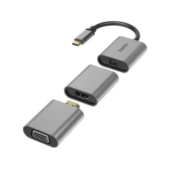 6in1 Adapter, "Connect2Go", USB-C, Mini-DisplayPort, HDMI™, VGA