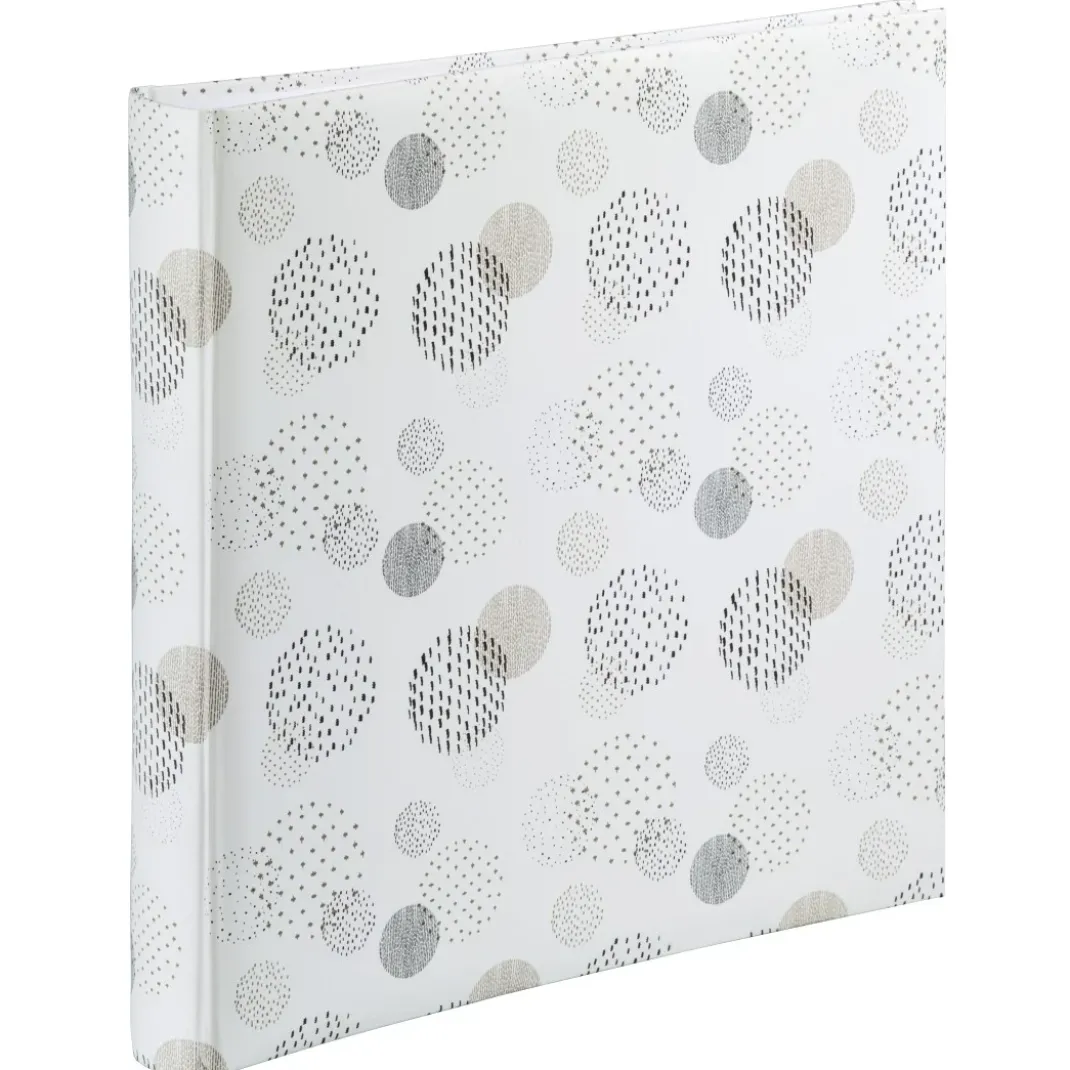 Jumbo-Album "Graphic", 30x30 cm, 80 weiße Seiten, Dots