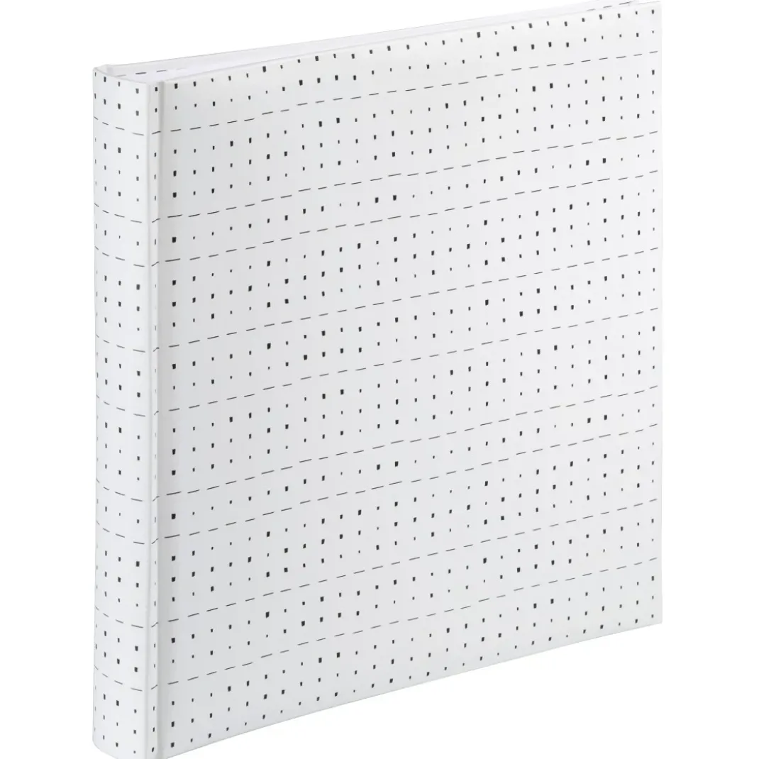 Jumbo-Album "Graphic", 30x30 cm, 80 weiße Seiten, Squares