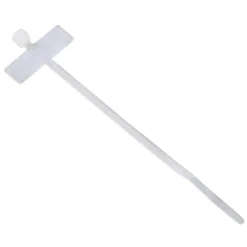 Kabelbinder mit Beschriftungsfeld, 98 mm, Natur, 25 Stück