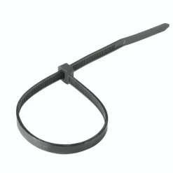 Kabelbinder-Set, 2,5 x 100/150/200 mm, Schwarz, 150 Stück