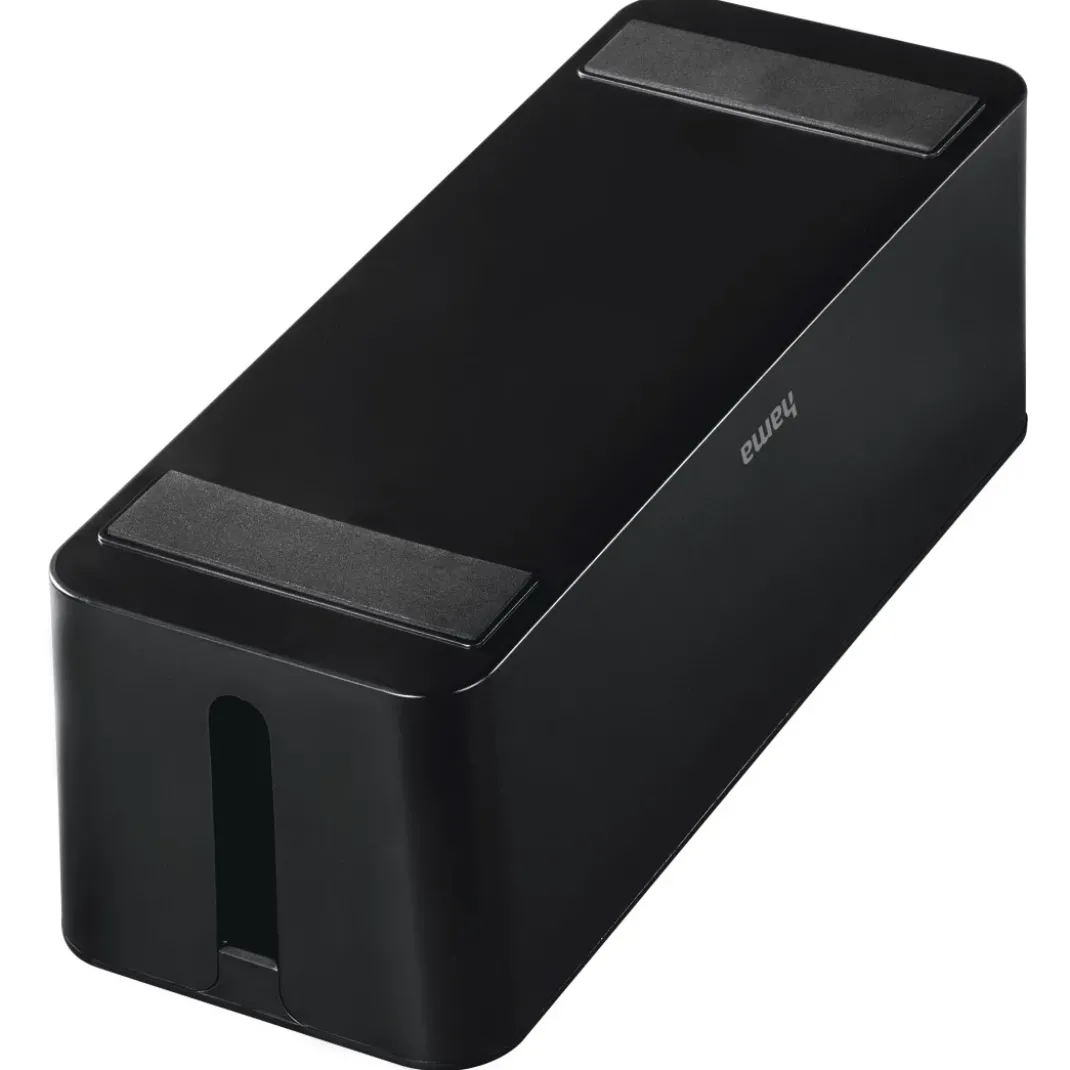 Kabelbox "Maxi", für Steckdosenleiste, 40,6 x 15,6 x 13,5 cm, Schwarz