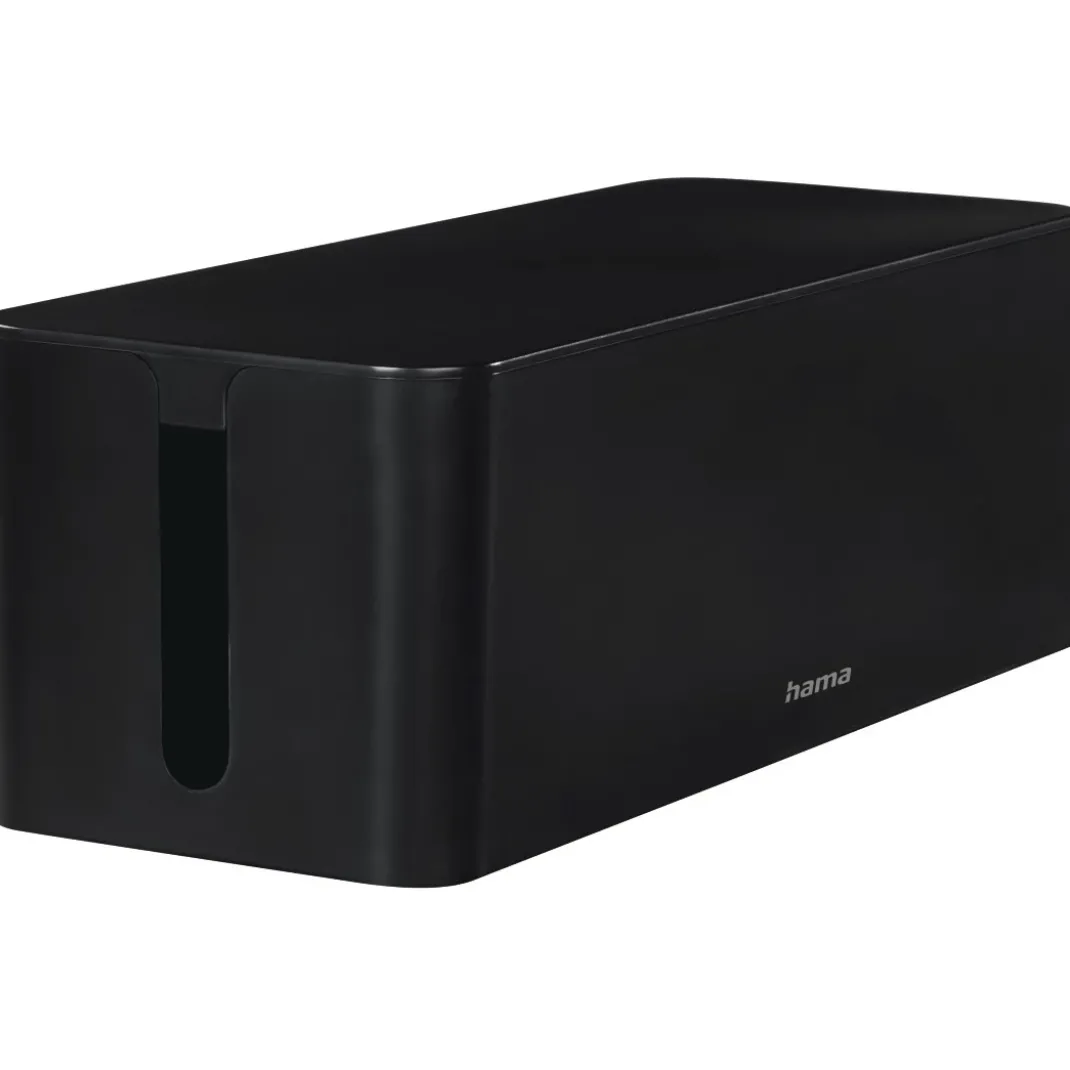 Kabelbox "Maxi", für Steckdosenleiste, 40,6 x 15,6 x 13,5 cm, Schwarz