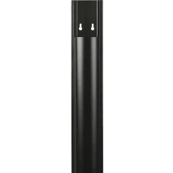 Kabelkanal, selbstklebend, halbrund, 100 x 7 x 2,1 cm, PVC, Schwarz