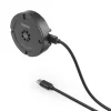 Kabelloses Qi2 25W-Ladegerät, induktives Ladepad, Schnellladen, 25 W, Schw.