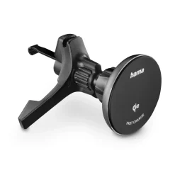 Kabelloses Qi2-Ladegerät, induktives Schnellladen im Auto, 15 W, Schwarz