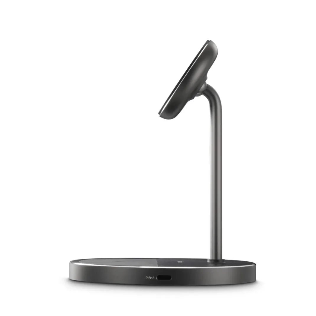 Kabelloses Qi2-Ladegerät, induktiv Schnellladen, 2in1-Ladestation, 15 W