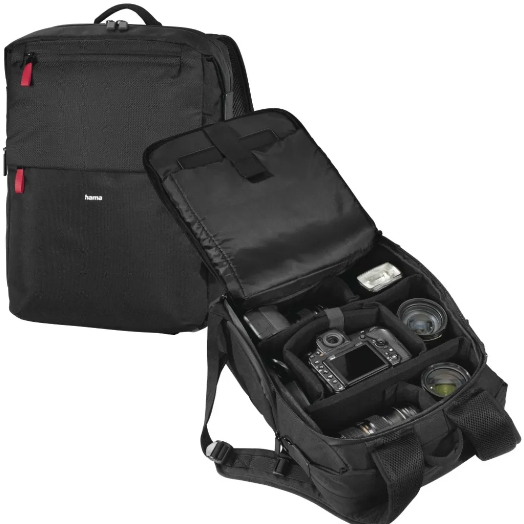 Kamera-Rucksack "Matera", 200, Schwarz