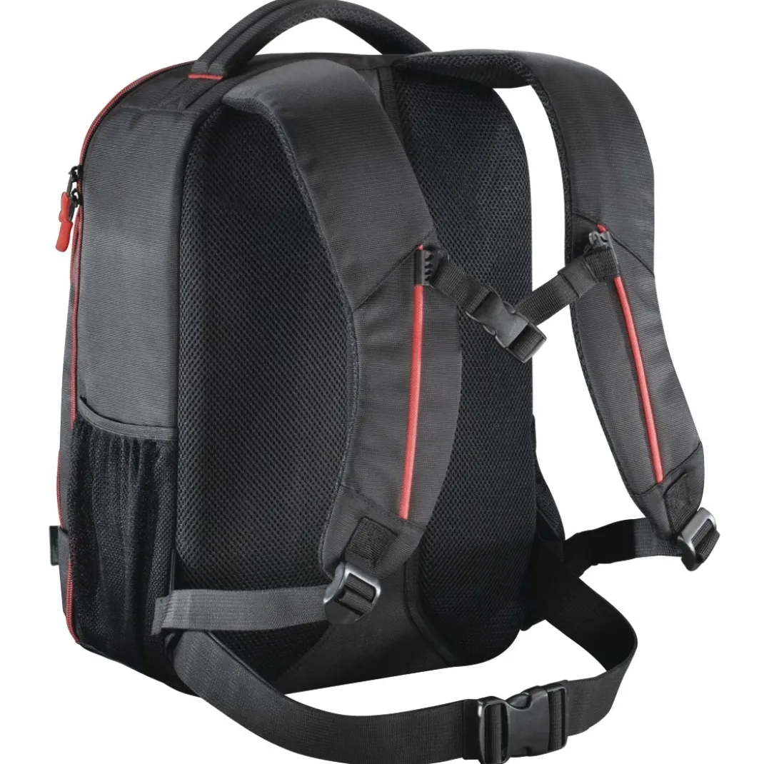 Kamera-Rucksack "Miami", 190, Schwarz/Rot