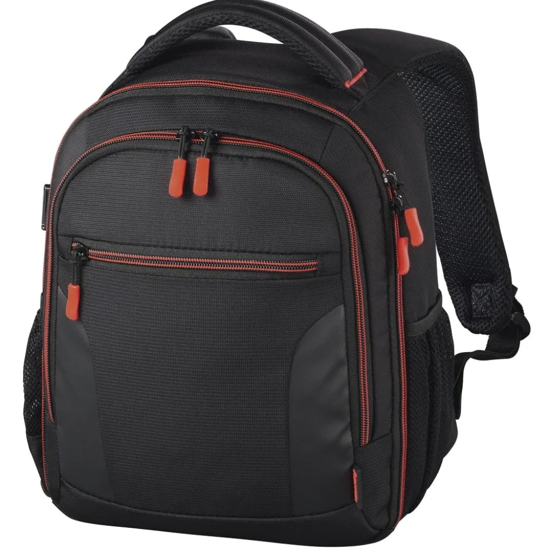 Kamera-Rucksack "Miami", 150, Schwarz/Rot