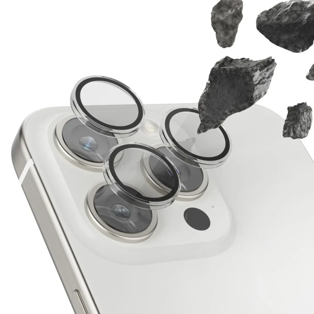 Kameraschutz "Lens Protect" für iPhone 16 Pro/16 Pro Max, 3 Einzellinsen