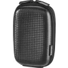 Kameratasche "Hardcase Carbon Style", 6,5 x 3 x 10,5 cm innen, Schwarz