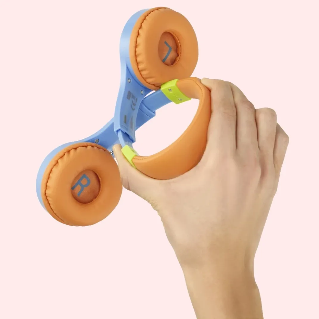 Kinderkopfhörer "Kids Guard", On-Ear, Lautstärkebegrenzung, Kabel, Blau