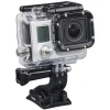 Klebehalterung für Action Cams, flach und gebogen, 4 Stck. mit Klebepads