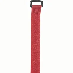 Klett-Kabelbinder mit Öse, wiederverwendbar, 20 x 250 mm, farbig, 9 Stück