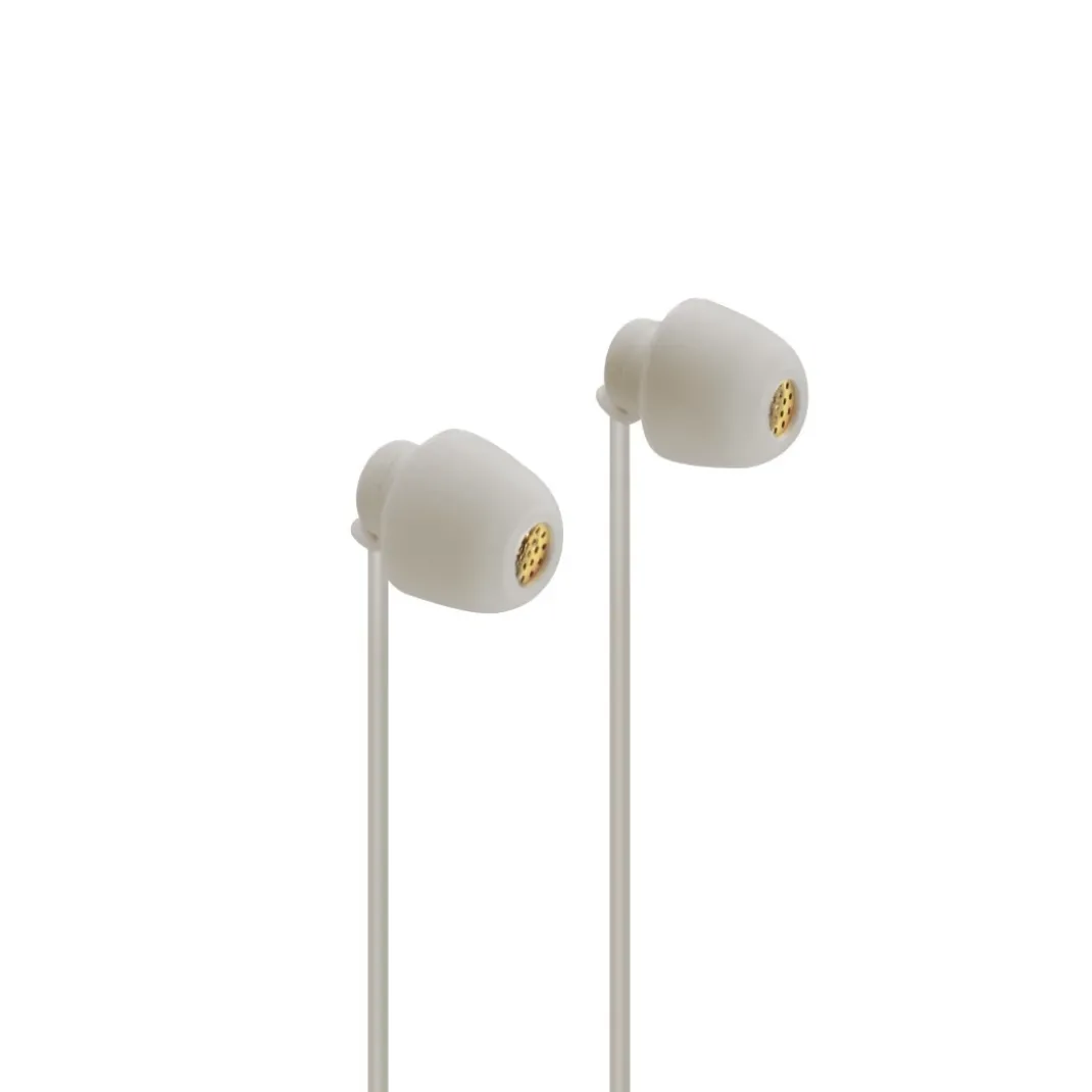 Kopfhörer "Calm", In-Ear, Mikrofon, Kabelknickschutz, USB-C, Sand
