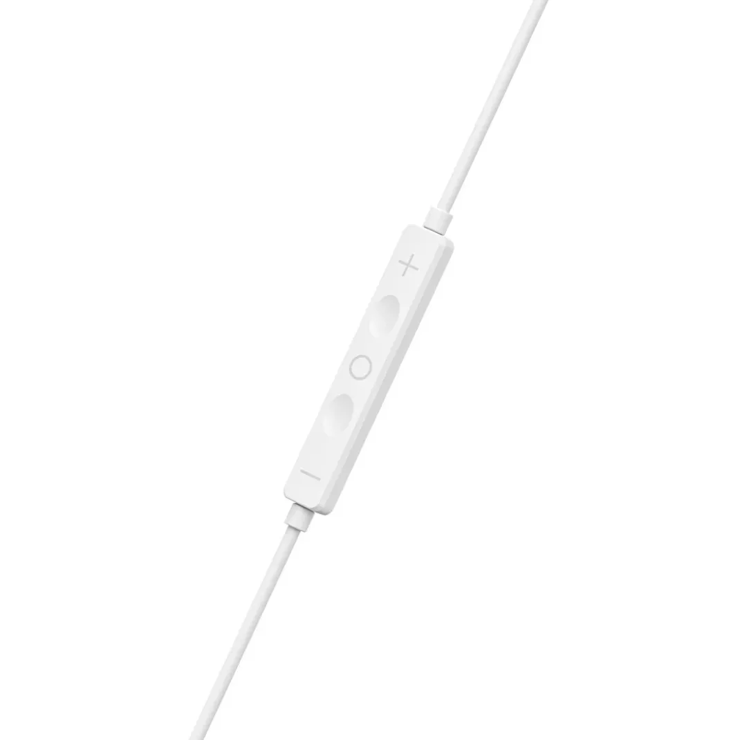 Kopfhörer "Classy", Earbuds, Mikrofon, Kabelknickschutz, USB-C, Weiß
