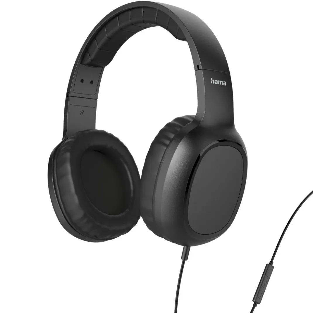 Kopfhörer "Fun C", On-Ear, Mikrofon, einseitige Kabelführung, USB-C, Schw.