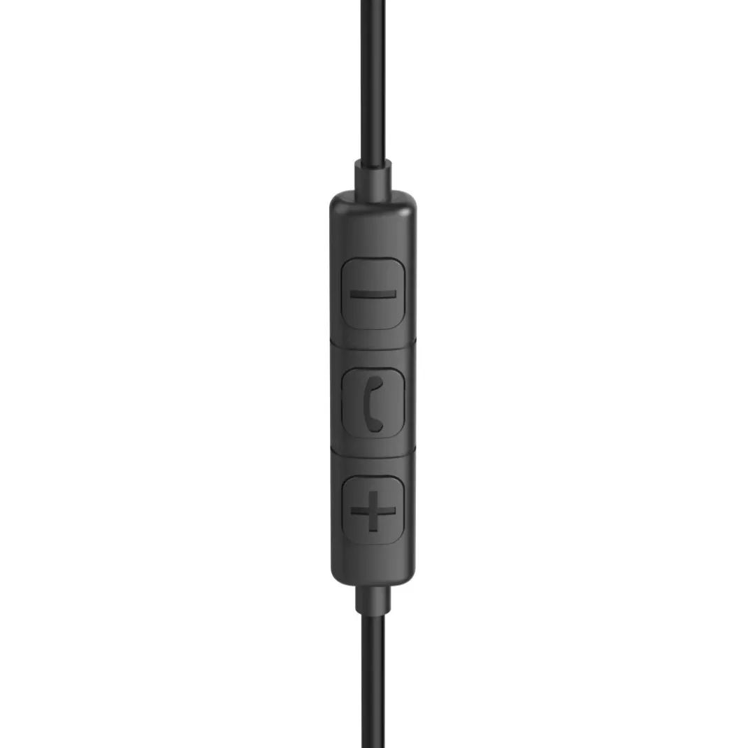 Kopfhörer "Fun C", On-Ear, Mikrofon, einseitige Kabelführung, USB-C, Schw.