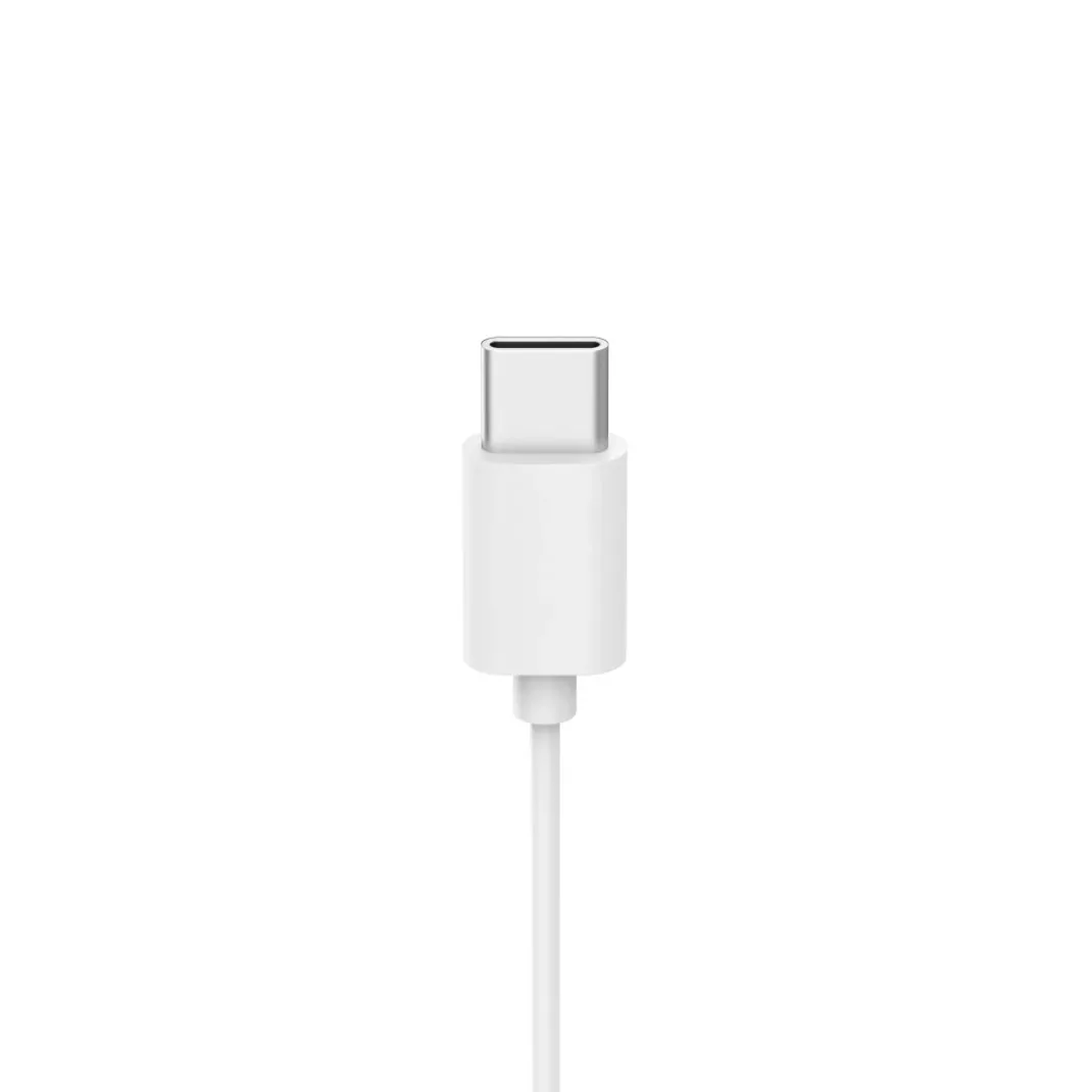 Kopfhörer "Fun C", On-Ear, Mikrofon, einseitige Kabelführung, USB-C, Weiß