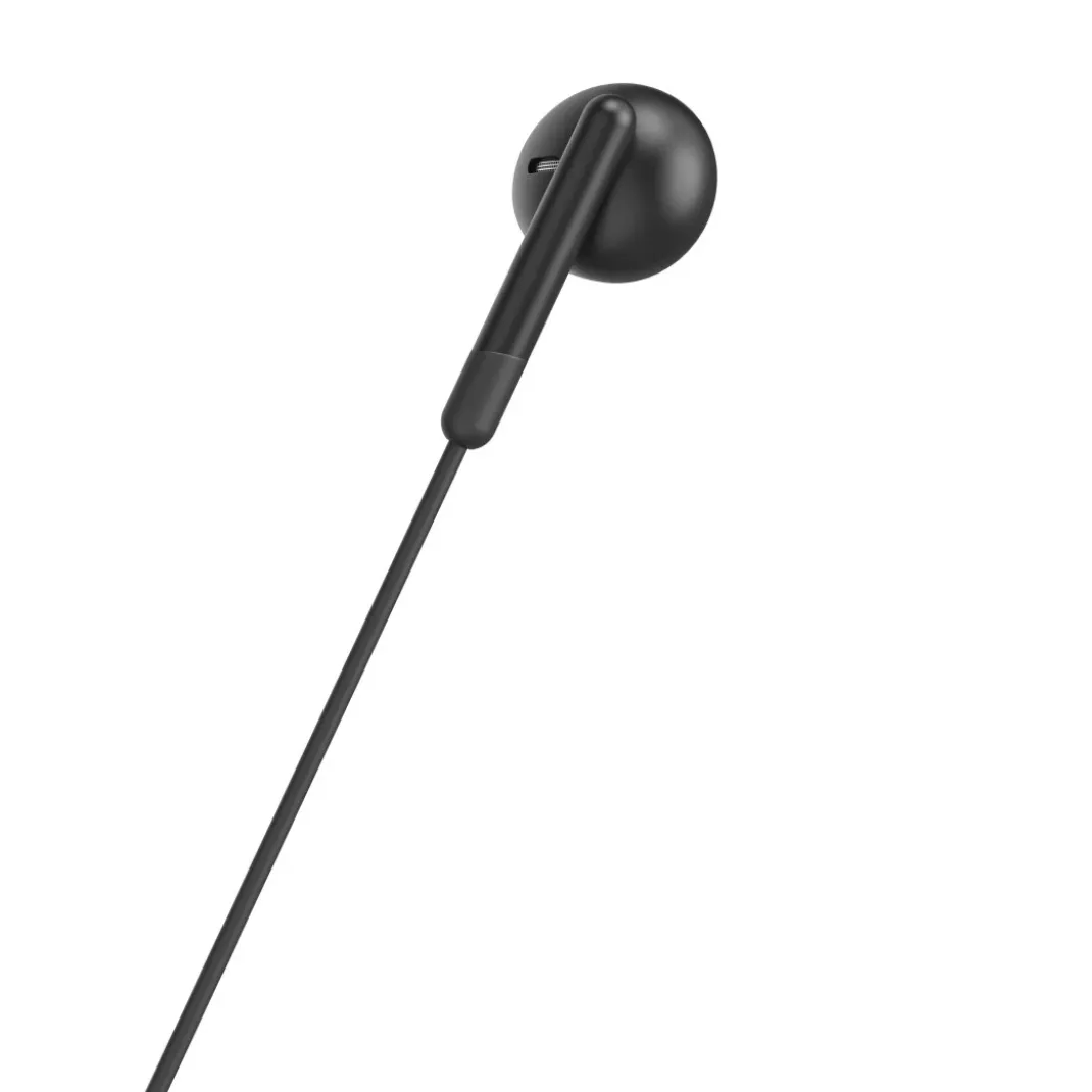 Kopfhörer "Noble", Earbuds, Mikrofon, Kabelknickschutz, 3,5-mm-Klinke, Schw