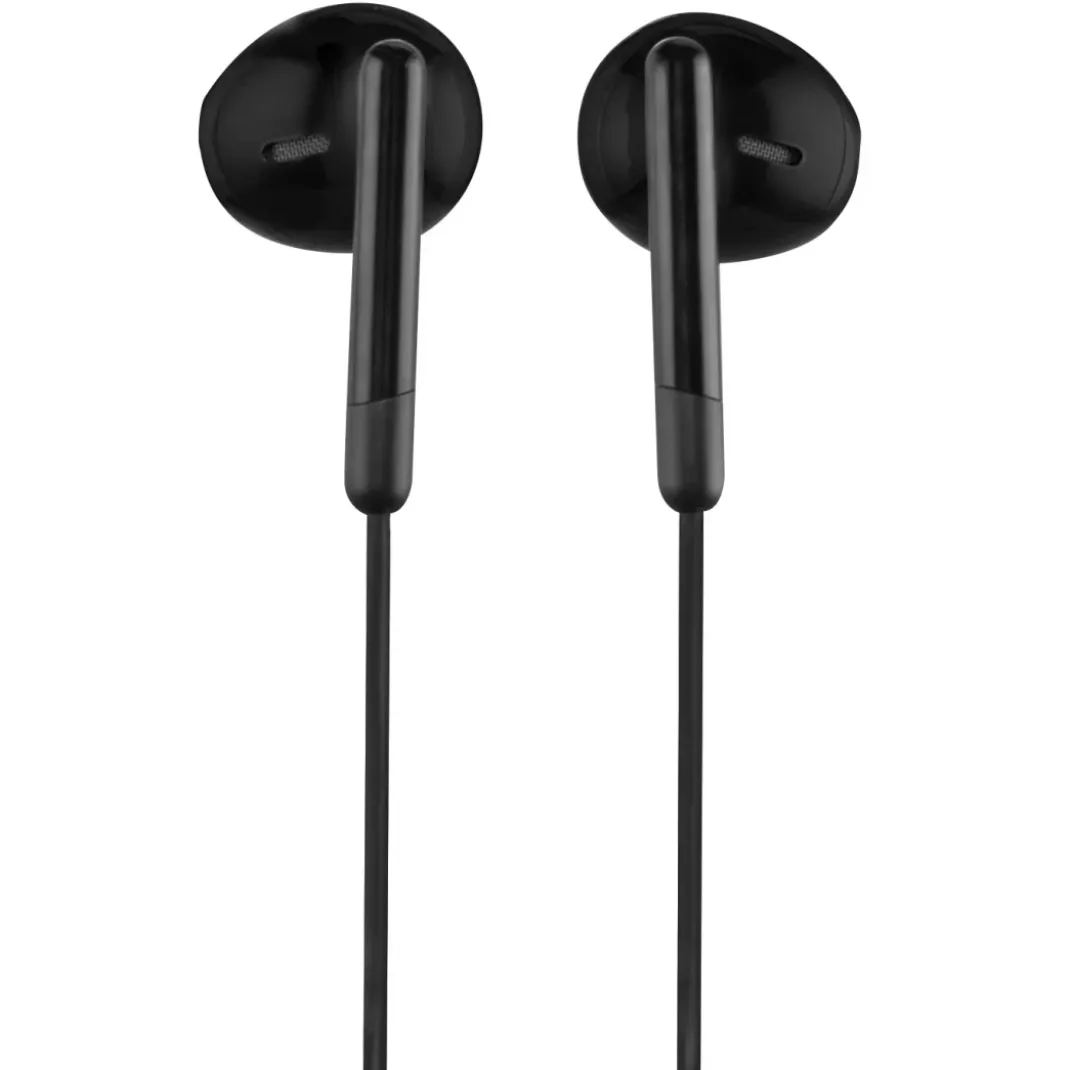 Kopfhörer "Season II", Earbuds, Mikrofon, Kabelknickschutz, USB-C, Schwarz