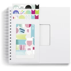 Kreativ-Set, Spiralalbum selbst gestalten m. Zubehör, Foto-Geschenkidee DIY