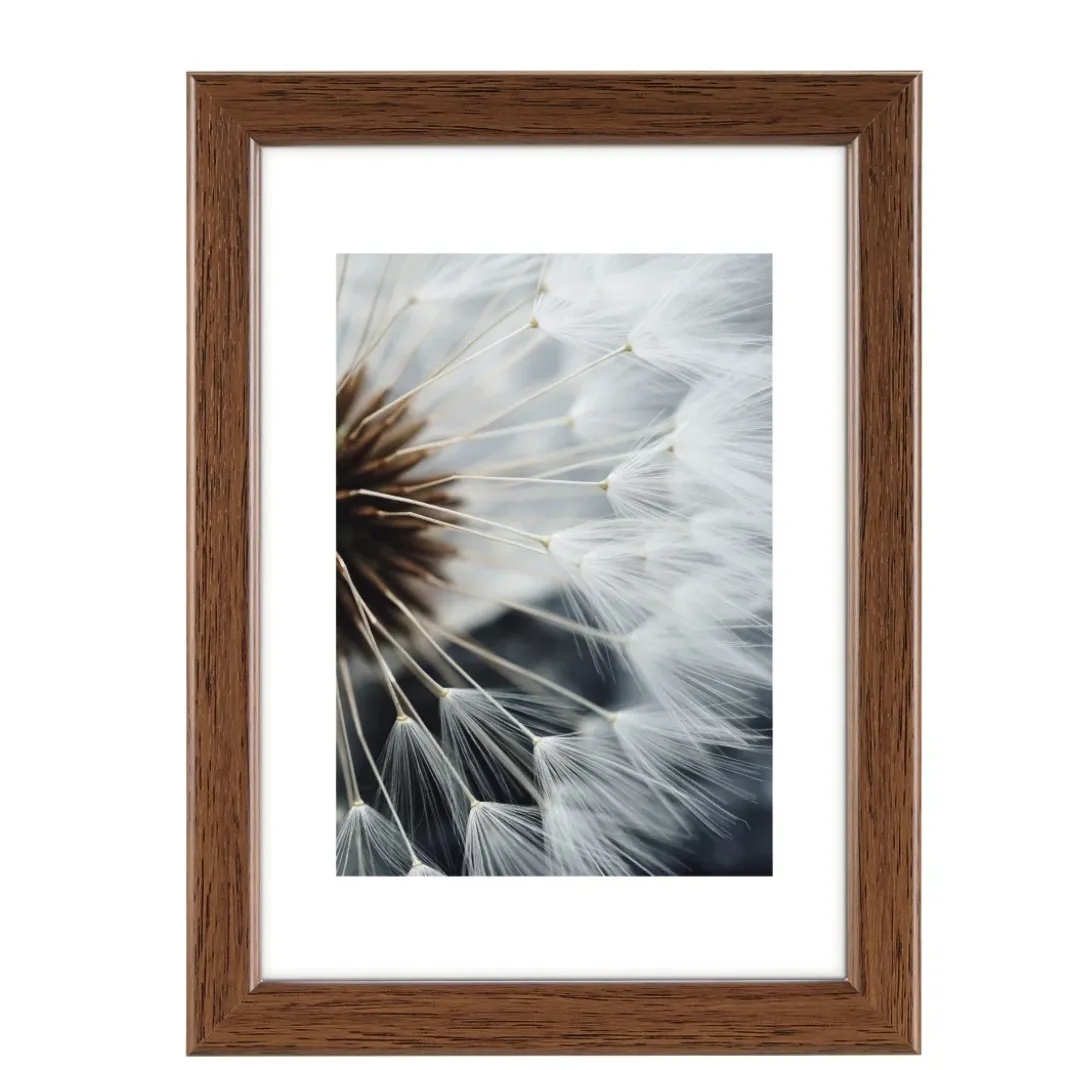 Kunststoffrahmen "Breeze", Nuss, 20 x 30 cm
