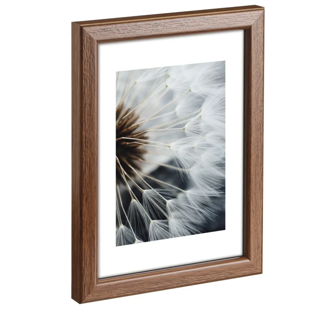 Kunststoffrahmen "Breeze", Nuss, 20 x 30 cm